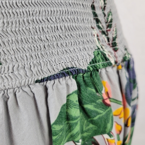 PATRONS OF PEICE FLORAL MAXI SKIRT Smocked Waist - Picture 9 of 9